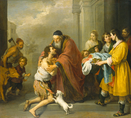 The Return of the Prodigal Son Bartolomé Esteban Murillo