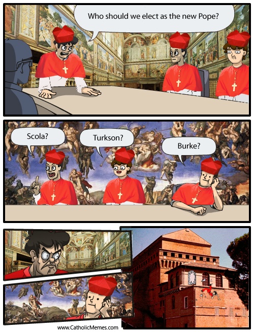 another funny from Catholic Memes. sorry, can't resist. :D